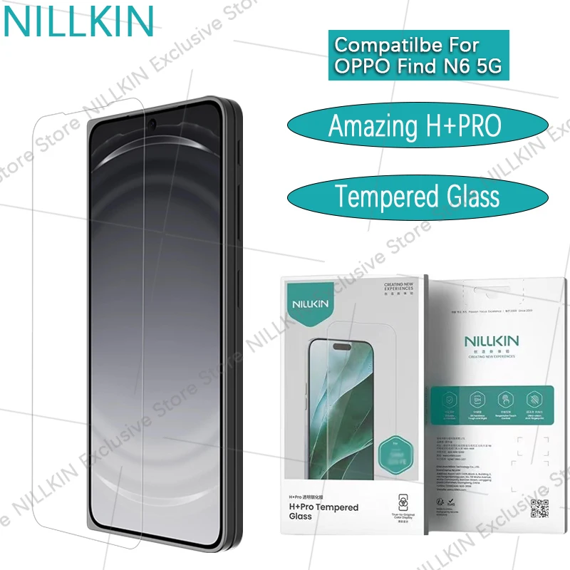 Nillkin For OPPO Find N6 5G H+PRO Explosion proof high-definition tempered glass half screen tempered film protective film
Nillkin For OPPO Find N6 5G H+PRO Explosion proof high-definition tempered glass half screen tempered film protective film