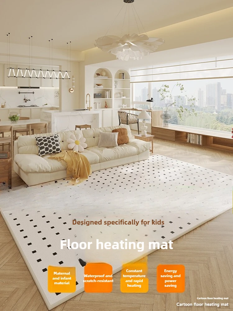 Graphene Carbon Crystal Heating Mat Electric Floor Warmer for Home Yoga Mat Living Room Heating Pad
Graphene Carbon Crystal Heating Mat Electric Floor Warmer for Home Yoga Mat Living Room Heating Pad