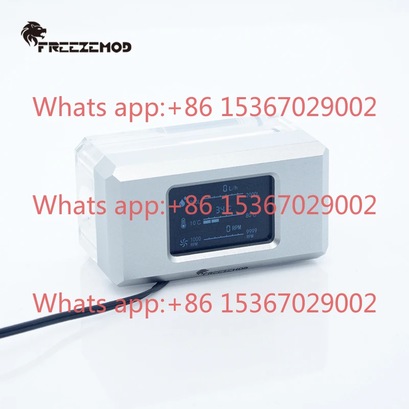 FREEZEMOD компьютерное водяное охлаждение 2021, новый электронный термометр расхода LSJ-ZNR VA, ЖК-экран
FREEZEMOD компьютерное водяное охлаждение 2021, новый электронный термометр расхода LSJ-ZNR VA, ЖК-экран