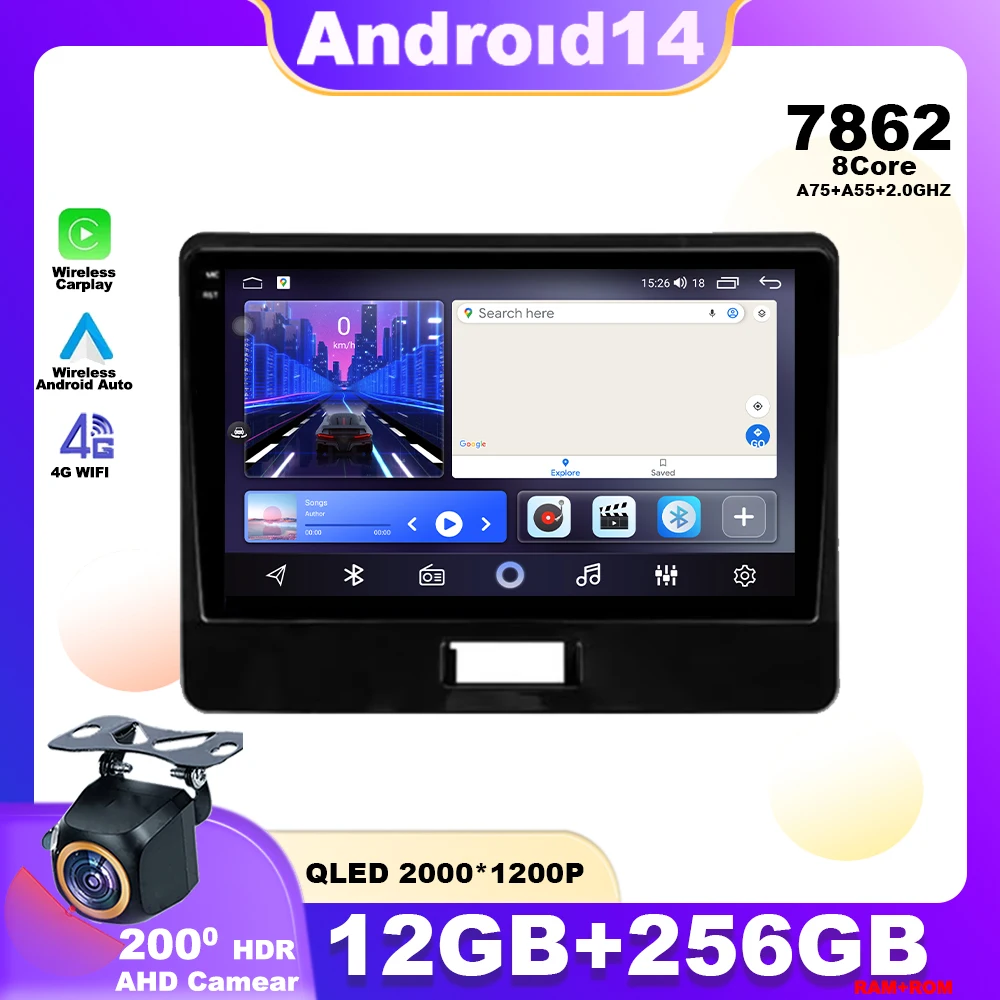 Android 14 For Suzuki Wagon R 6 VI 2017 - 2021 Car Radio Multimedia Player Stereo Navigation GPS Wireless Carplay Auto QLED WIFI
Android 14 For Suzuki Wagon R 6 VI 2017 - 2021 Car Radio Multimedia Player Stereo Navigation GPS Wireless Carplay Auto QLED WIFI