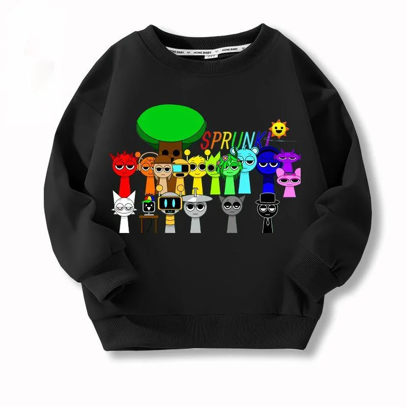 Sprunki Song Tops Hoodies Boys Girls Sweatshirt Children's Hooded Sweatshirt For Winter Pure Cotton Clothes Sprunki Hoodie
Sprunki Song Tops Hoodies Boys Girls Sweatshirt Children's Hooded Sweatshirt For Winter Pure Cotton Clothes Sprunki Hoodie