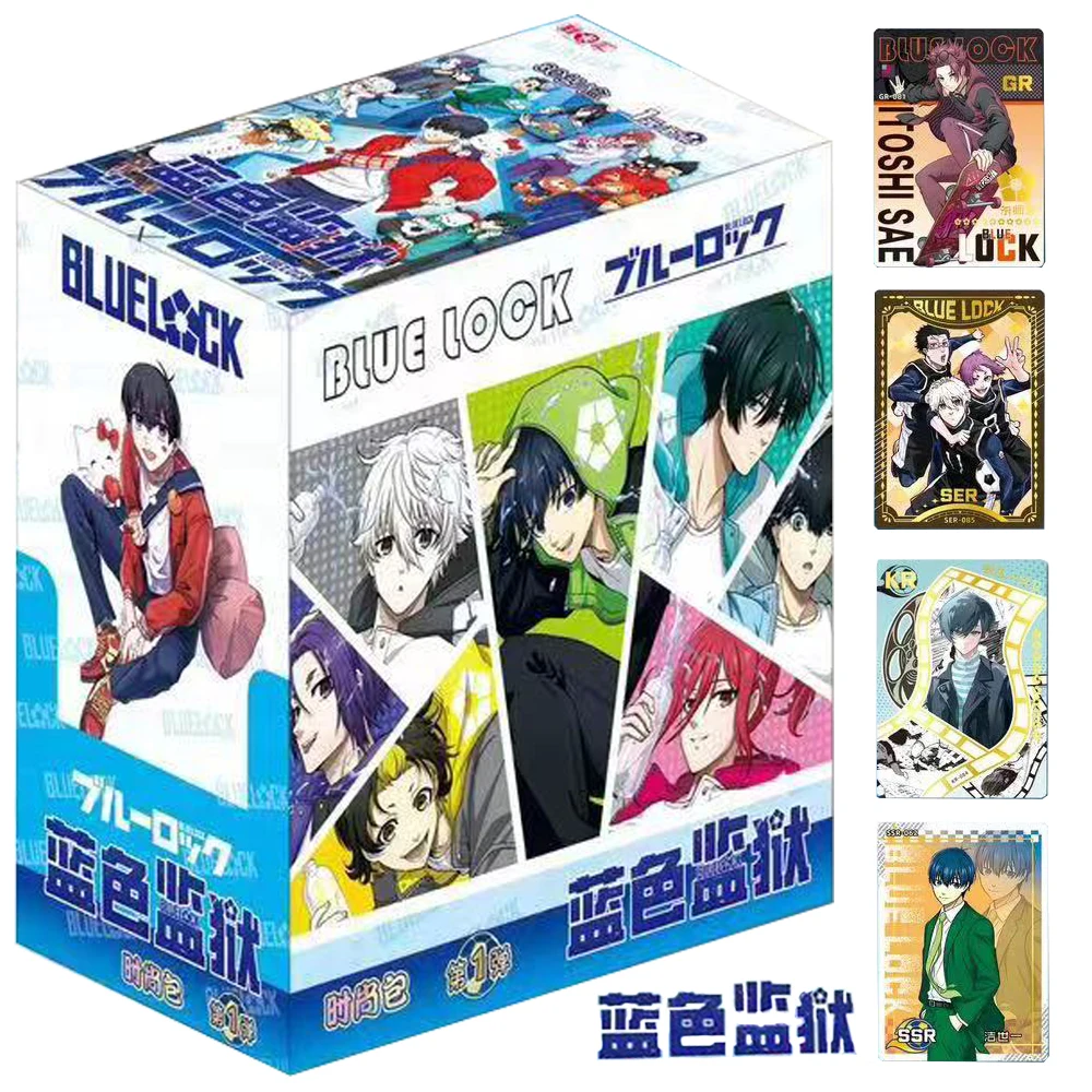 BLUE LOCK Collection Card For Child Competitive Challenge Sports Anime Chigiri Hyoma Jingo Raichi Limited Game Card Kids Gifts
BLUE LOCK Collection Card For Child Competitive Challenge Sports Anime Chigiri Hyoma Jingo Raichi Limited Game Card Kids Gifts