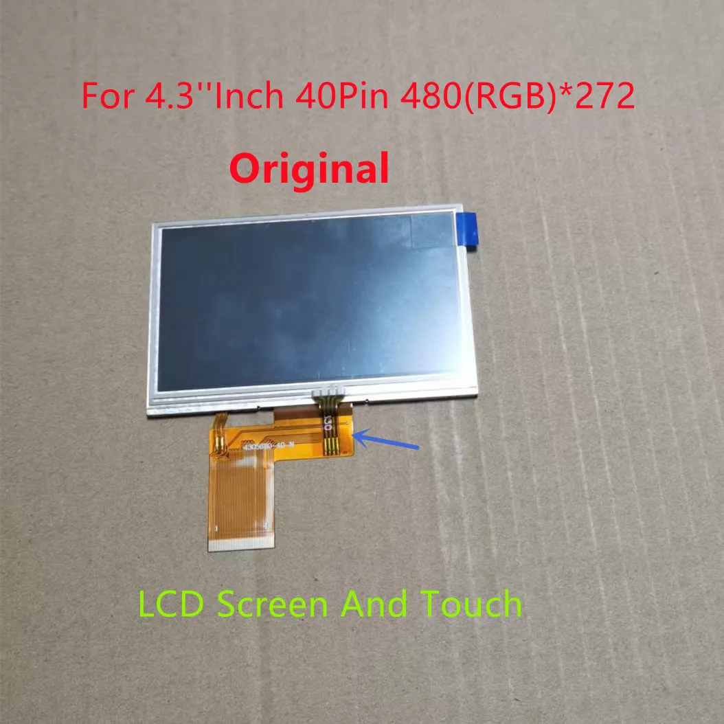 Новый 4,3-дюймовый 40-контактный ЖК-дисплей (экран) GL043056B0-40 HD430B0 043056B0-40 GL04303600-40 ZNL043T702 480(RGB)*272, протестирован
Новый 4,3-дюймовый 40-контактный ЖК-дисплей (экран) GL043056B0-40 HD430B0 043056B0-40 GL04303600-40 ZNL043T702 480(RGB)*272, протестирован