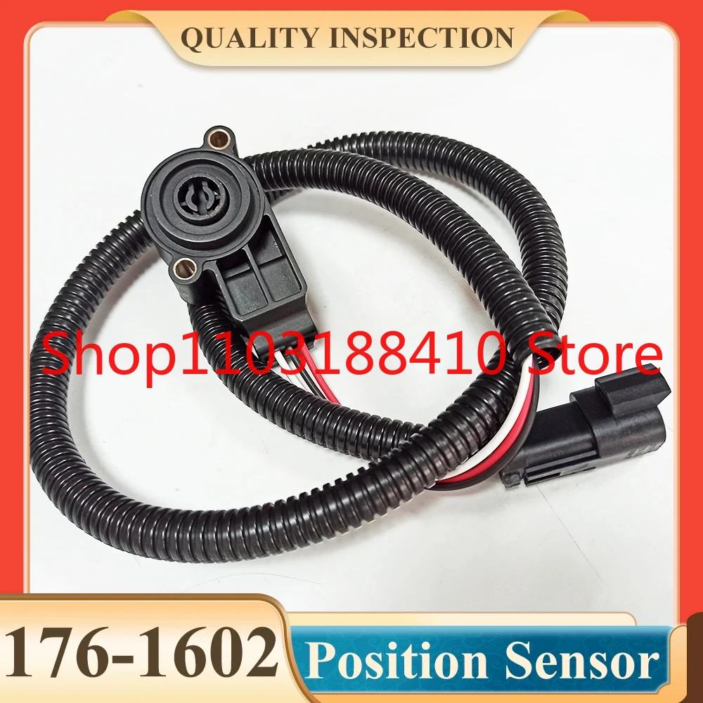 1761602 Throttle Position Sensor 176-1602 with Triangle Plug for Caterpillar Engine C7 C10 C12 C13 3406E 176/1602
1761602 Throttle Position Sensor 176-1602 with Triangle Plug for Caterpillar Engine C7 C10 C12 C13 3406E 176/1602