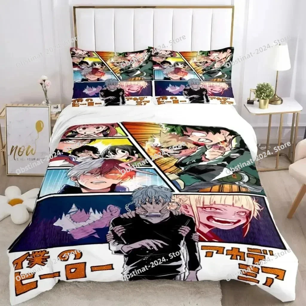 Fashion My Hero 3D Anime Print Three Piece Bedding Set Fashion Boys Or Adults For Beds Quilt Covers Pillowcases Bedding Set Gift
Fashion My Hero 3D Anime Print Three Piece Bedding Set Fashion Boys Or Adults For Beds Quilt Covers Pillowcases Bedding Set Gift