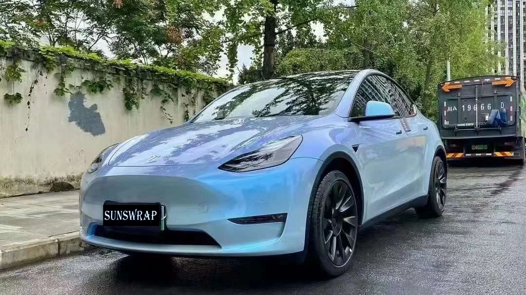 2025 НОВАЯ глянцевая виниловая пленка-хамелеон Shift от серого до синего глянцевого глянцевого автомобиля, наклейка из фольги без пузырьков 5x59 футов 
2025 НОВАЯ глянцевая виниловая пленка-хамелеон Shift от серого до синего глянцевого глянцевого автомобиля, наклейка из фольги без пузырьков 5x59 футов