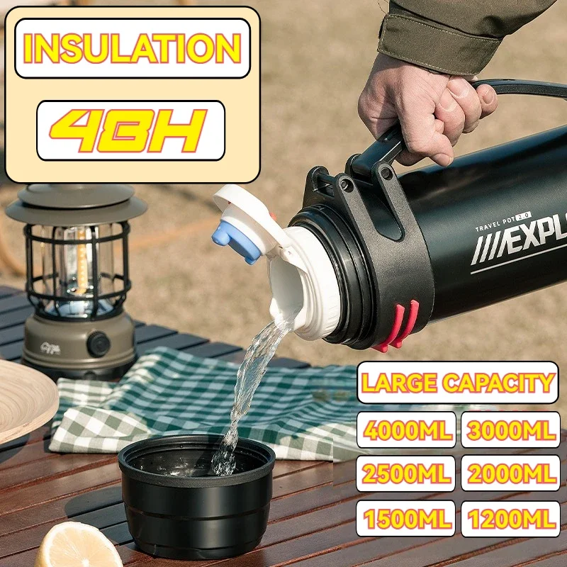 3L/4L Thermos water bottle Thermal Bottle hot water bottle Stainless Steel Vacuum Flask Hot Tea Water Coffee Bottles Drinkware
3L/4L Thermos water bottle Thermal Bottle hot water bottle Stainless Steel Vacuum Flask Hot Tea Water Coffee Bottles Drinkware