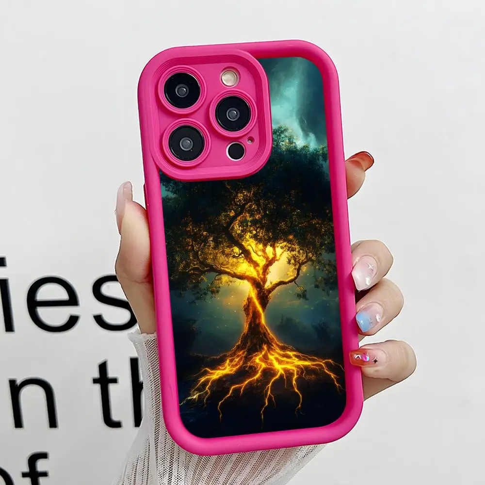 World Life Tree Thicken TPU Mobile Phone Case for iPhone 17 16 15 14 13 12 11 Air Pro Max Plus Colorful Cover
World Life Tree Thicken TPU Mobile Phone Case for iPhone 17 16 15 14 13 12 11 Air Pro Max Plus Colorful Cover
