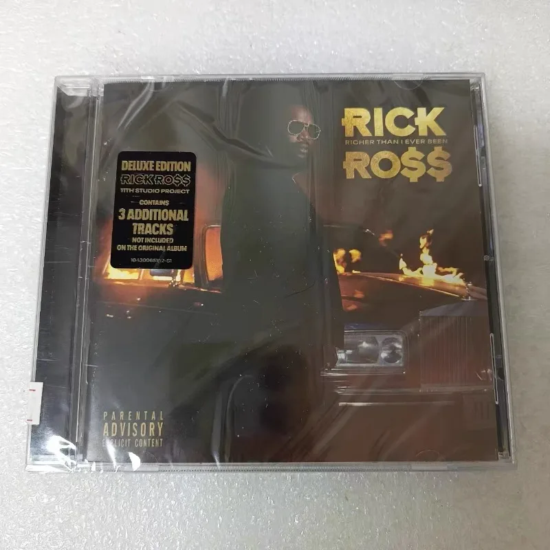 Rick Ross Richer Pop Music CD Album Walkman Car Record Gift Box Party Music Collectible Car Stereo Gift For Music Lovers
Rick Ross Richer Pop Music CD Album Walkman Car Record Gift Box Party Music Collectible Car Stereo Gift For Music Lovers