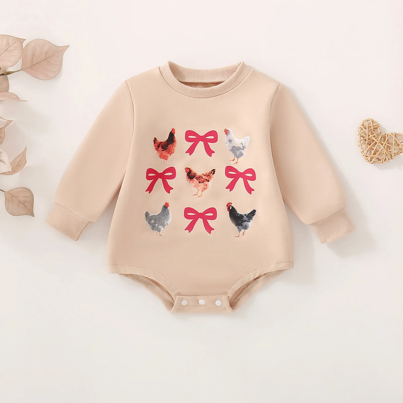 Весенне-осенний детский комбинезон унисекс с куриным галстуком-бабочкой и длинными рукавами, треугольное одеяло для младенцев
Весенне-осенний детский комбинезон унисекс с куриным галстуком-бабочкой и длинными рукавами, треугольное одеяло для младенцев