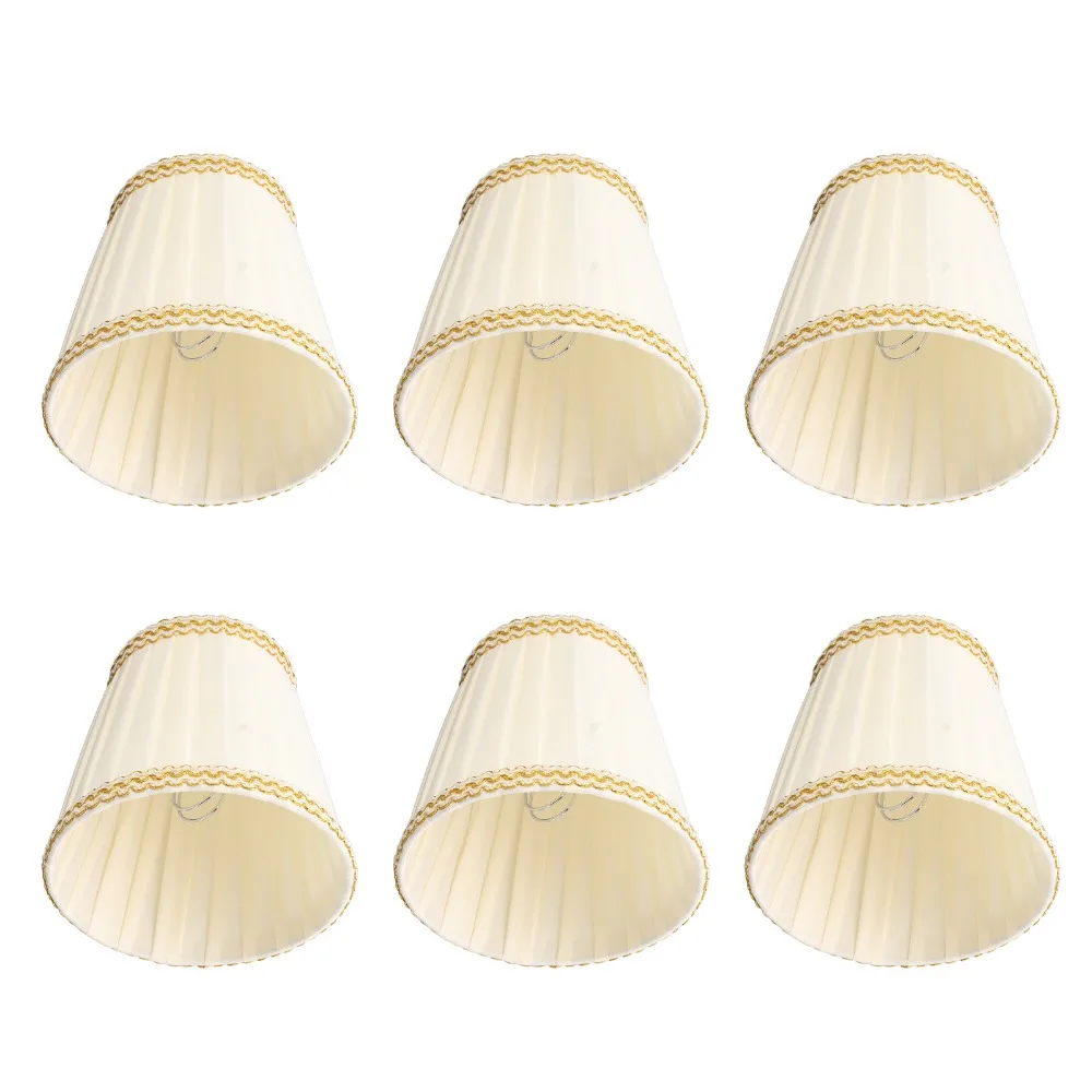 6PCS Modern Fabric Lampshade Clip On Design 5.1 inch Height Lamp Cover Wall Lamp Shade Floor Lamp
6PCS Modern Fabric Lampshade Clip On Design 5.1 inch Height Lamp Cover Wall Lamp Shade Floor Lamp