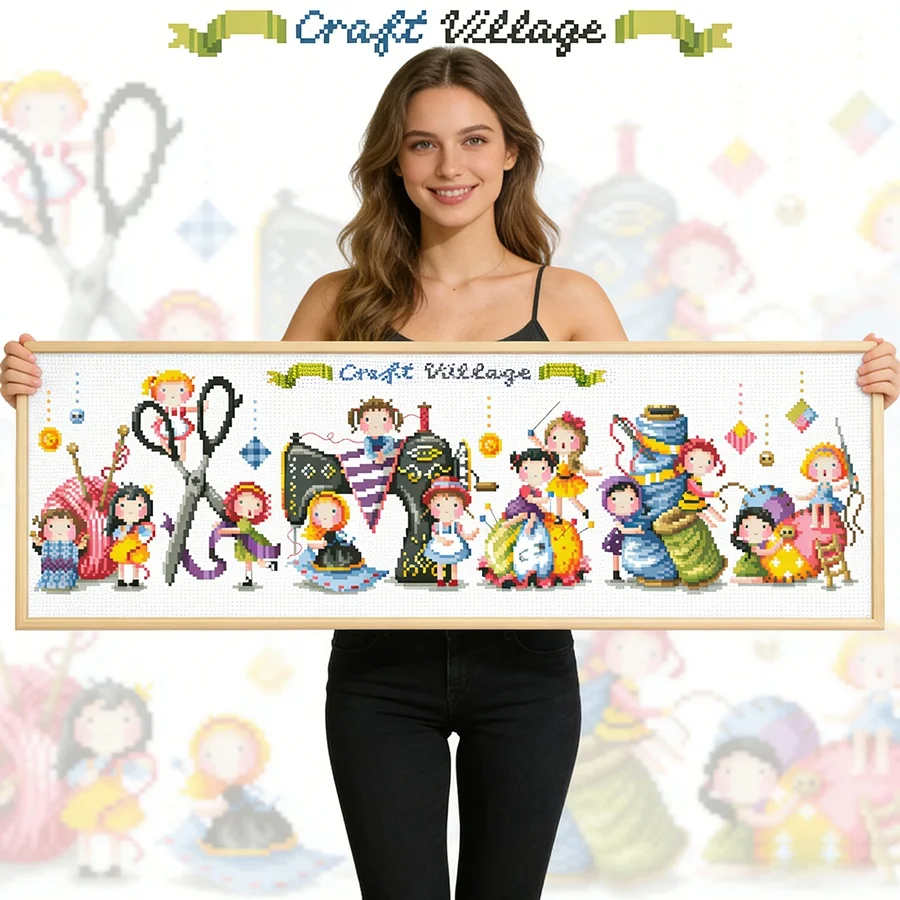 2026 New style CartoonpatternCelebrating cross embroidery kit pattern unprint canvas Cross-stitch DIY handmade wall
2026 New style CartoonpatternCelebrating cross embroidery kit pattern unprint canvas Cross-stitch DIY handmade wall