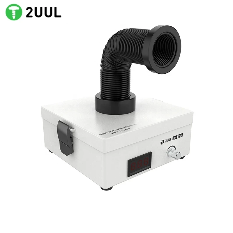 2UUL Fliter DeskTop Fume Extractor, Smoking Instrument, Soldering Iron, Welding Exhaust for Absorbing Purifying, 110V, 220V
2UUL Fliter DeskTop Fume Extractor, Smoking Instrument, Soldering Iron, Welding Exhaust for Absorbing Purifying, 110V, 220V