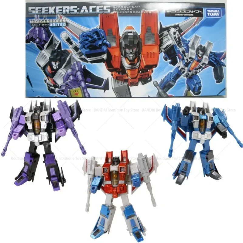 In Stock Original TAKARA TOMY Transformed toys F15 Starscream Skywarp Thunderbolt PVC Anime Figure Action Figures Model Toys
In Stock Original TAKARA TOMY Transformed toys F15 Starscream Skywarp Thunderbolt PVC Anime Figure Action Figures Model Toys