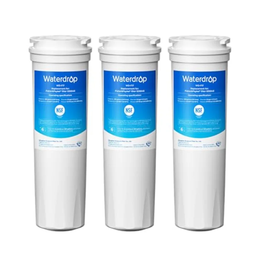 836848 Замена для Fisher and Paykel ® 836860 862285 862284 E402 E442B E522B RO185014 RO185011 Фильтр для воды для холодильника Pac
836848 Замена для Fisher and Paykel ® 836860 862285 862284 E402 E442B E522B RO185014 RO185011 Фильтр для воды для холодильника Pac