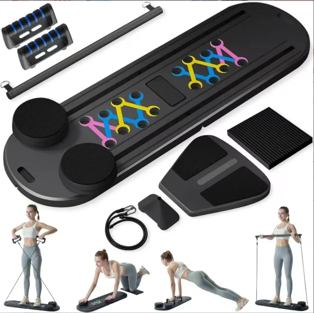 Pilates Training Board Six-in-one Push-up Board, Abdominal Muscle Trainer, Pilates Equipment,
Pilates Training Board Six-in-one Push-up Board, Abdominal Muscle Trainer, Pilates Equipment,