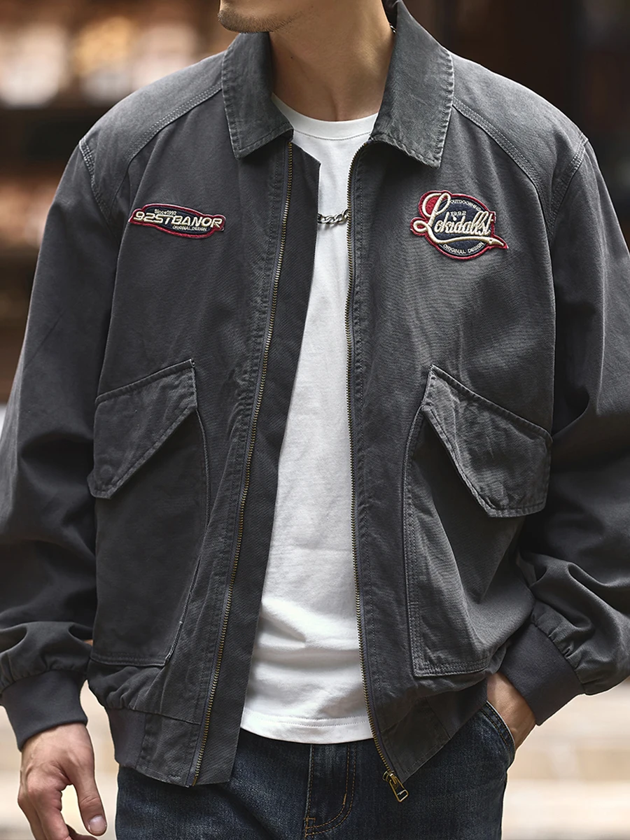 Мужская куртка в стиле американского ретро, рабочая одежда из Детроя, осенне-зимняя, новая, модная, для настоящих мужчин, для охоты, крутая, свободного кроя, из хлопка...
Мужская куртка в стиле американского ретро, рабочая одежда из Детроя, осенне-зимняя, новая, модная, для настоящих мужчин, для охоты, крутая, свободного кроя, из хлопка...