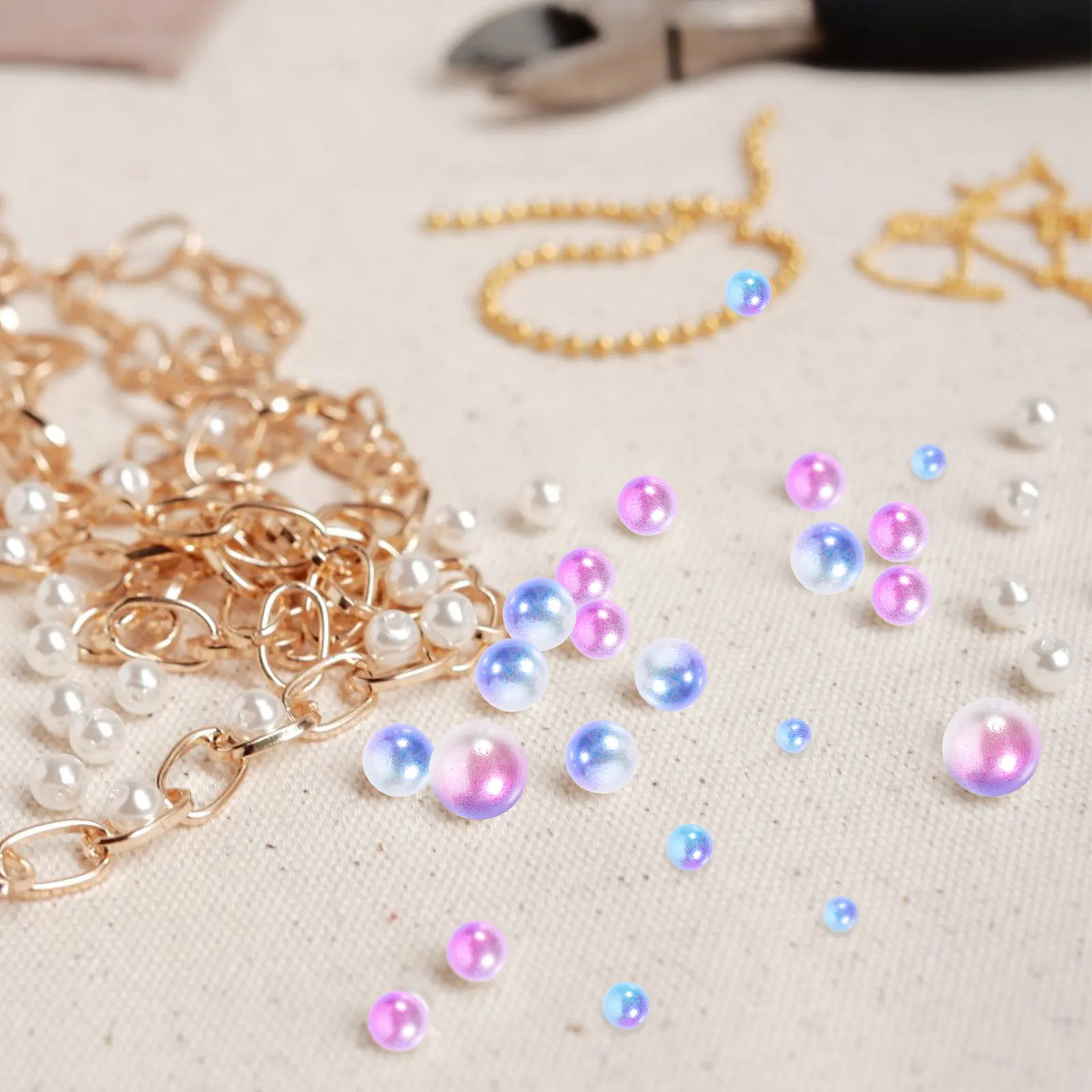 1 Bag Of No Hole Faux Pearls Smooth Round Beads For Vase Filler Diy Crafts Decorative Centerpiece Artificial Pearl Beads Jewelry
1 Bag Of No Hole Faux Pearls Smooth Round Beads For Vase Filler Diy Crafts Decorative Centerpiece Artificial Pearl Beads Jewelry