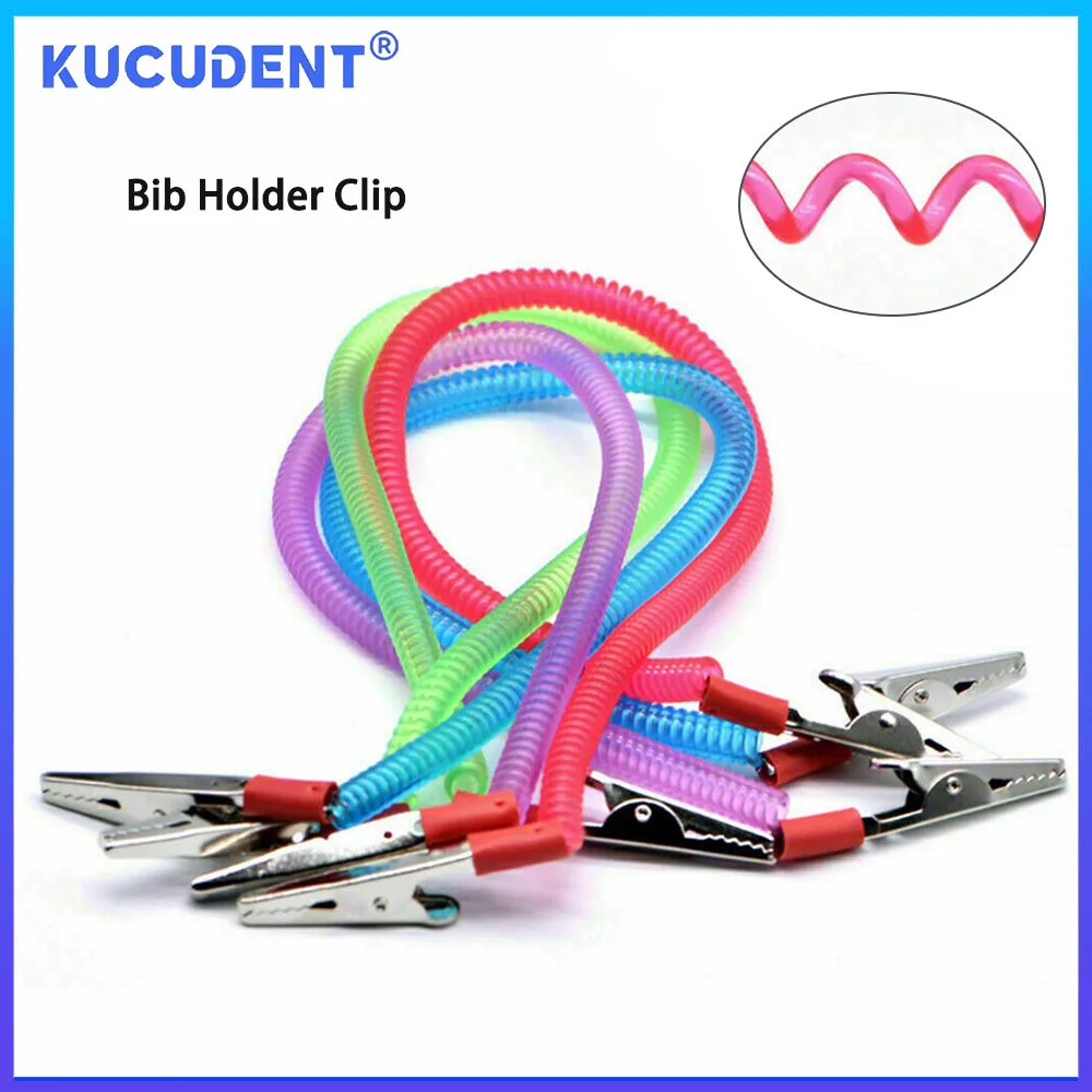 KUCUDENT 1 Pc Dental Plastic Scarf Bib Clip Cord Napkin Holders Spring Rope for Bibs Face Cover Colorful Dentist Lab Tool
KUCUDENT 1 Pc Dental Plastic Scarf Bib Clip Cord Napkin Holders Spring Rope for Bibs Face Cover Colorful Dentist Lab Tool