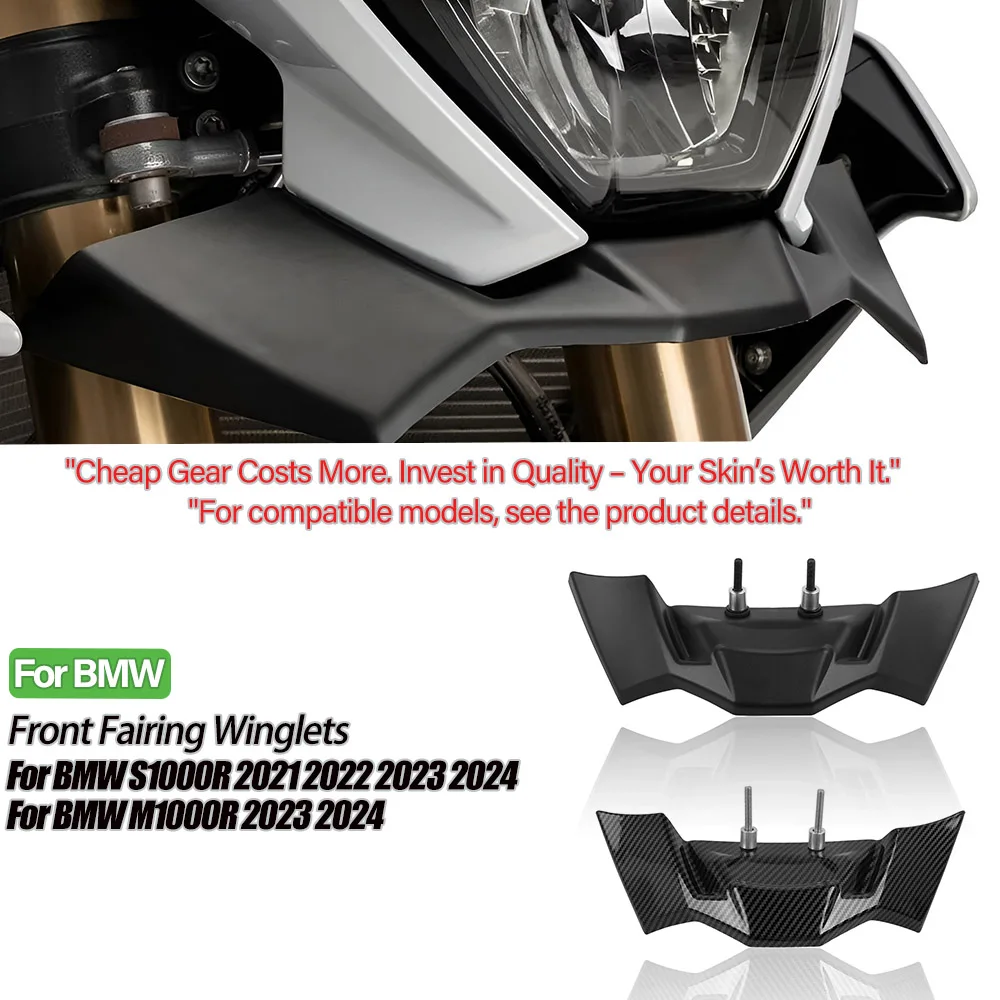 For BMW S1000R 2021-2024 Wing Downforce Front Spoiler Naked Aerodynamic Winglet S 1000 R S1000 R M1000R 2023 2024
For BMW S1000R 2021-2024 Wing Downforce Front Spoiler Naked Aerodynamic Winglet S 1000 R S1000 R M1000R 2023 2024