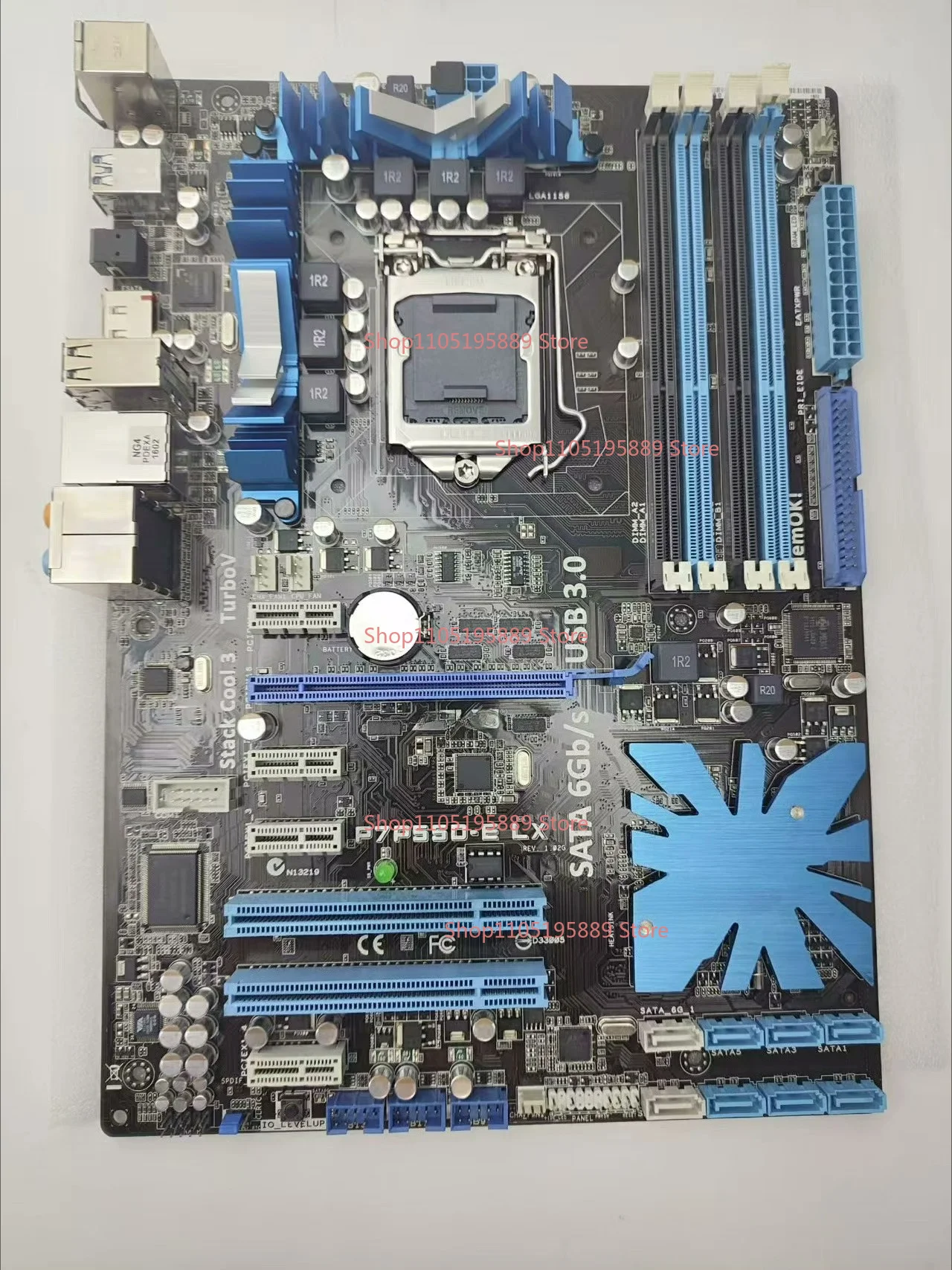 For ASUS P7P55D-E LX Main Board, Support DDR3 Memory, 1156 Pins
For ASUS P7P55D-E LX Main Board, Support DDR3 Memory, 1156 Pins