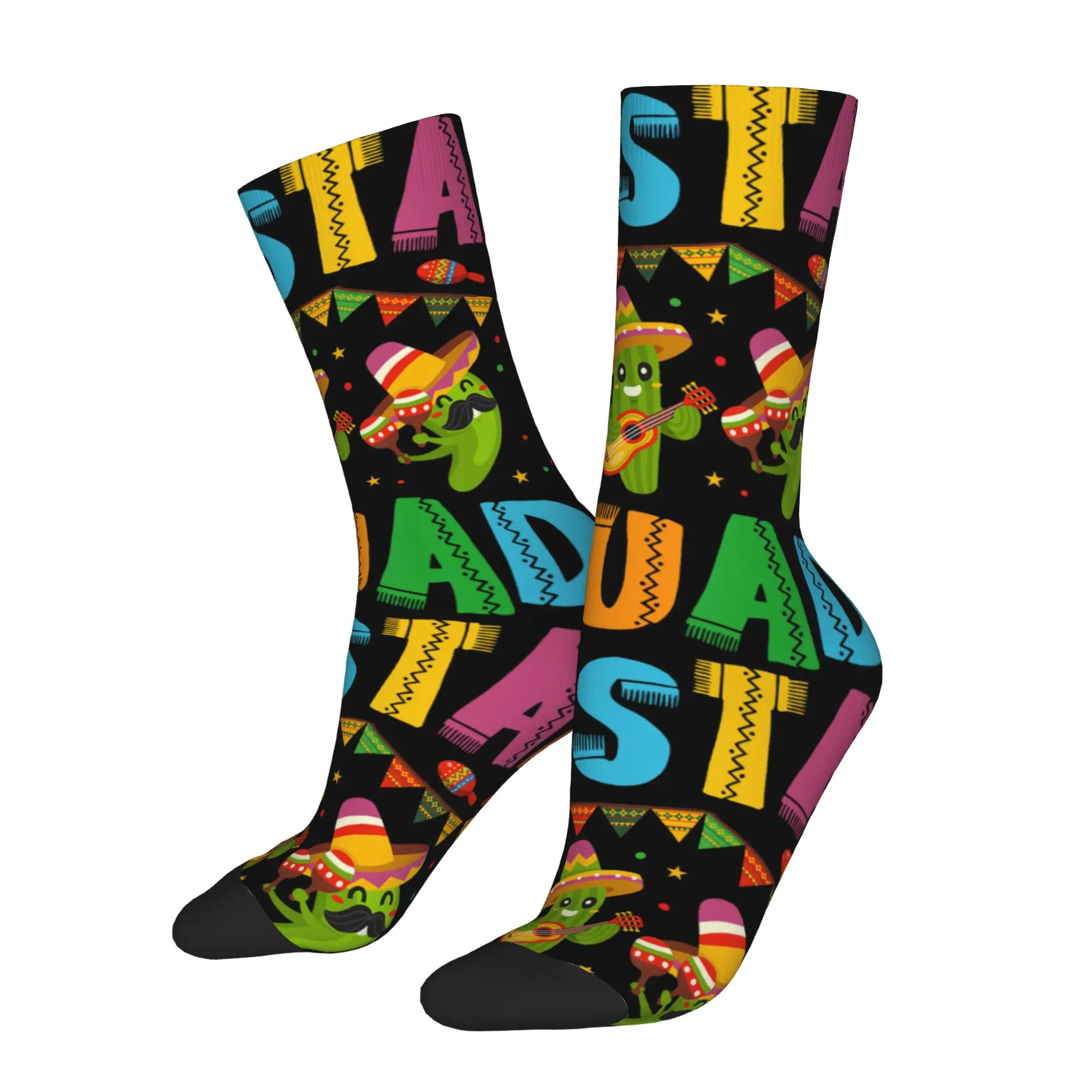 1 Pair Hip Hop Vintage Fiesta Squad Cinco De Mayo Crazy Men's Sock Unisex Cinco De Drinko Street Style Seamless Printed Sock
1 Pair Hip Hop Vintage Fiesta Squad Cinco De Mayo Crazy Men's Sock Unisex Cinco De Drinko Street Style Seamless Printed Sock