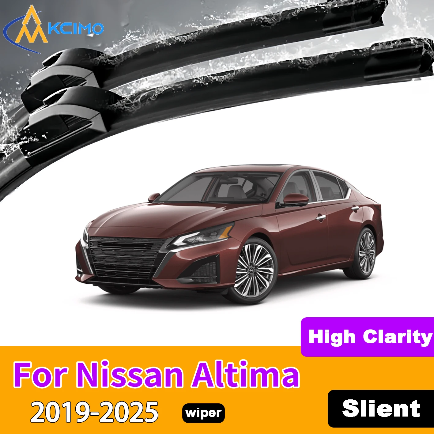 KCIMO 2PCS Front Windshield Wiper Blades For Nissan Altima 2019-2025 Rubber Full Coverage Wiping Silent Wiper Blades
KCIMO 2PCS Front Windshield Wiper Blades For Nissan Altima 2019-2025 Rubber Full Coverage Wiping Silent Wiper Blades
