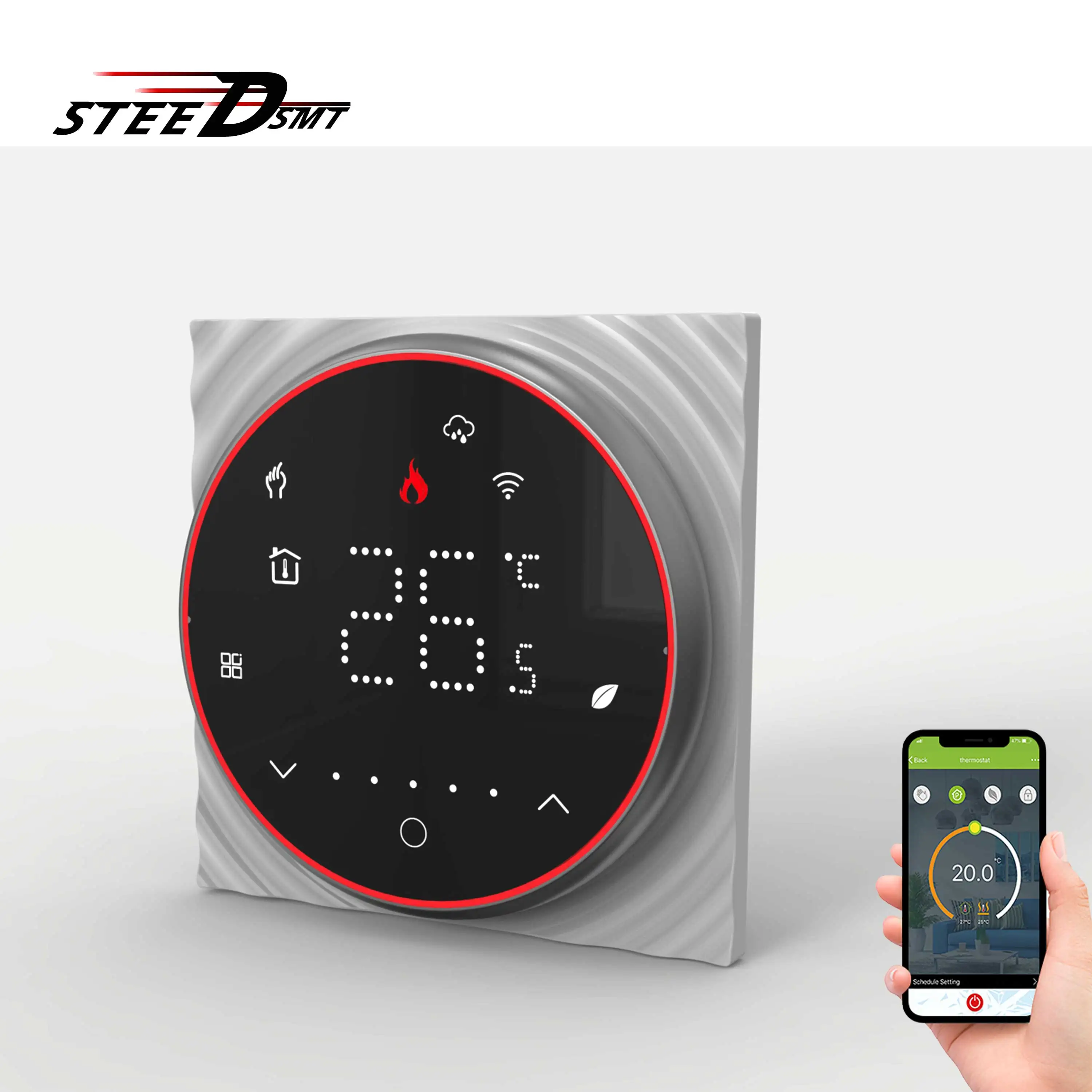 24V 220V LED Thermostat For Floor Heat Adjust Boiler/Valve/Thermal Resistance With Amazon Alexa,Google,Assistant,Yandex
24V 220V LED Thermostat For Floor Heat Adjust Boiler/Valve/Thermal Resistance With Amazon Alexa,Google,Assistant,Yandex