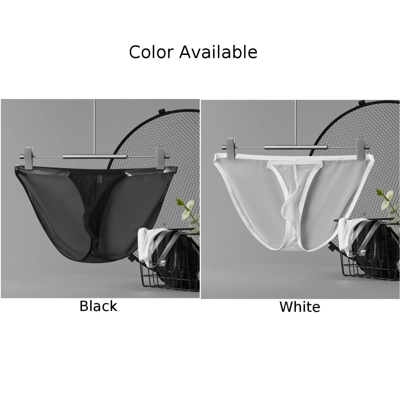 Men Sexy Ultra Thin Mesh Transparent Panties Breathable Briefs Convex Pouch Underpants Solid Color Perspective Erotic Underwear
Men Sexy Ultra Thin Mesh Transparent Panties Breathable Briefs Convex Pouch Underpants Solid Color Perspective Erotic Underwear