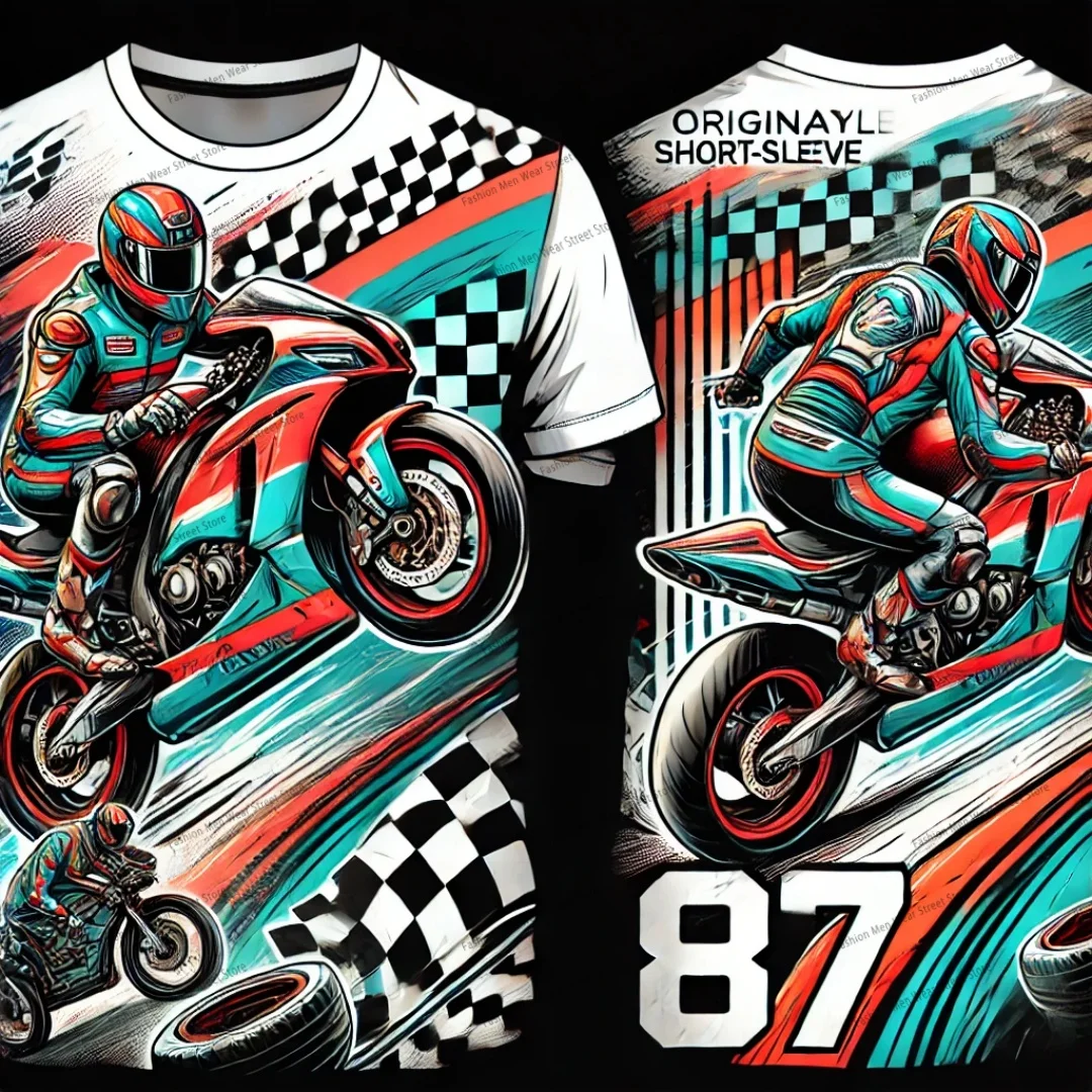 Футболка в стиле Street Racing — повседневная мужская футболка с коротким рукавом, стоячая с крутым и острым скоростным дизайном, мужская футболка y2k
Футболка в стиле Street Racing — повседневная мужская футболка с коротким рукавом, стоячая с крутым и острым скоростным дизайном, мужская футболка y2k