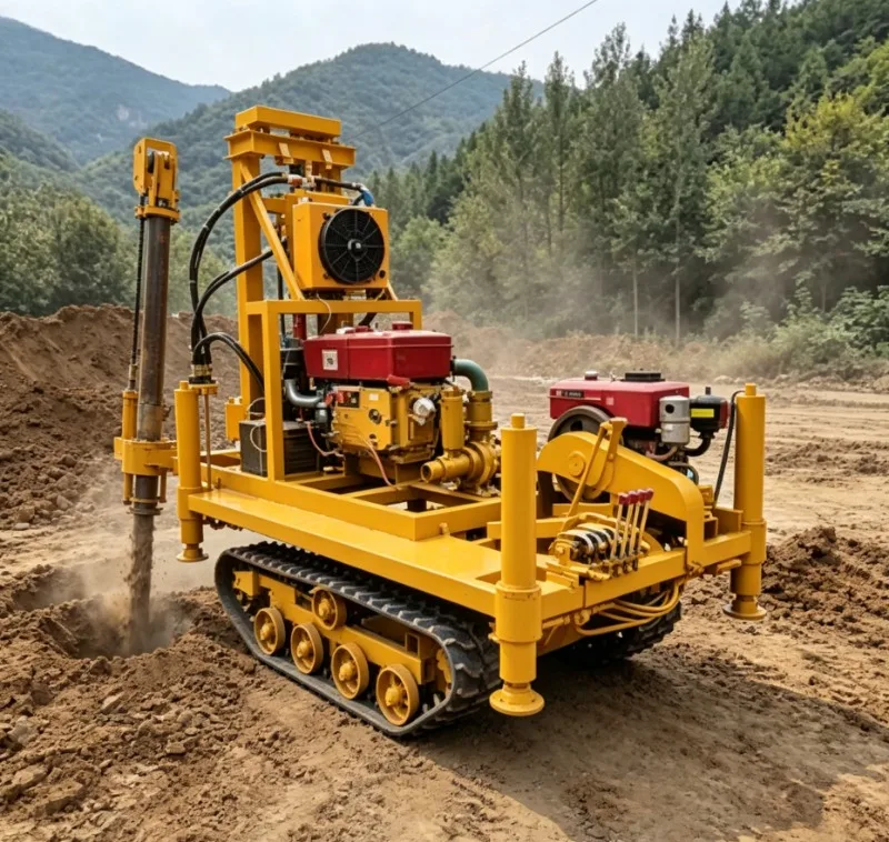 Affordable Mini 50m Water Well Drilling Rig for Household DIY Garden Well Custom Pipes
Affordable Mini 50m Water Well Drilling Rig for Household DIY Garden Well Custom Pipes