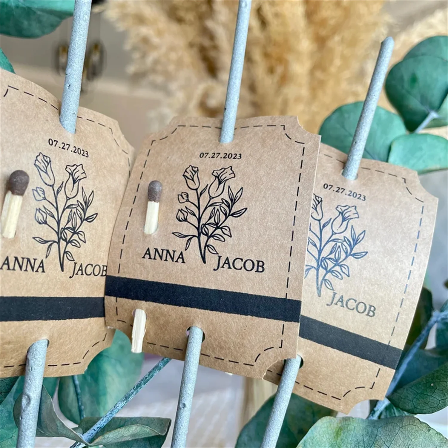 60pcs Personalized Sparkler Tag for wedding, party, engagement and anniversary - Fast Process and Fast Shipping
60pcs Personalized Sparkler Tag for wedding, party, engagement and anniversary - Fast Process and Fast Shipping