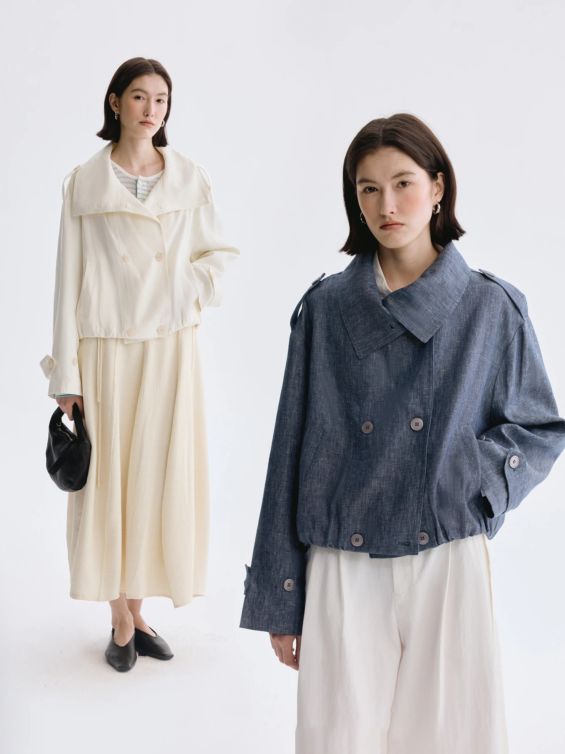 DotDrobe Women's ort Jaet 00% Linen Loose Fit Large Collar Spring Sle Casual Wear Double Button Closure No Hat
DotDrobe Women's ort Jaet 00% Linen Loose Fit Large Collar Spring Sle Casual Wear Double Button Closure No Hat
