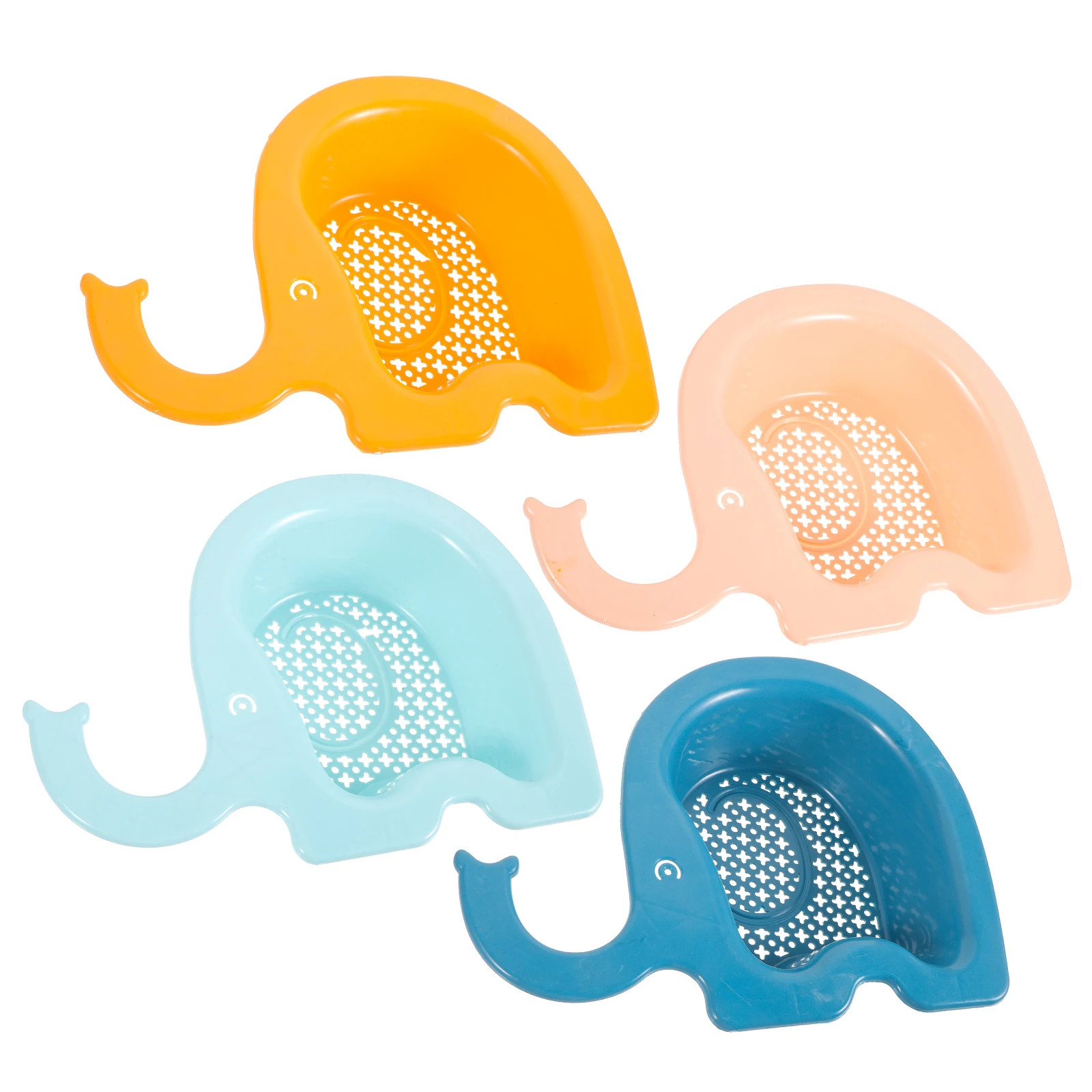 4 Pcs Elephant Drainer Basket Kitchen Sink Strainer Triangle Plastic Food Waste Filter Multifunctional Blue Yellow Pink
4 Pcs Elephant Drainer Basket Kitchen Sink Strainer Triangle Plastic Food Waste Filter Multifunctional Blue Yellow Pink