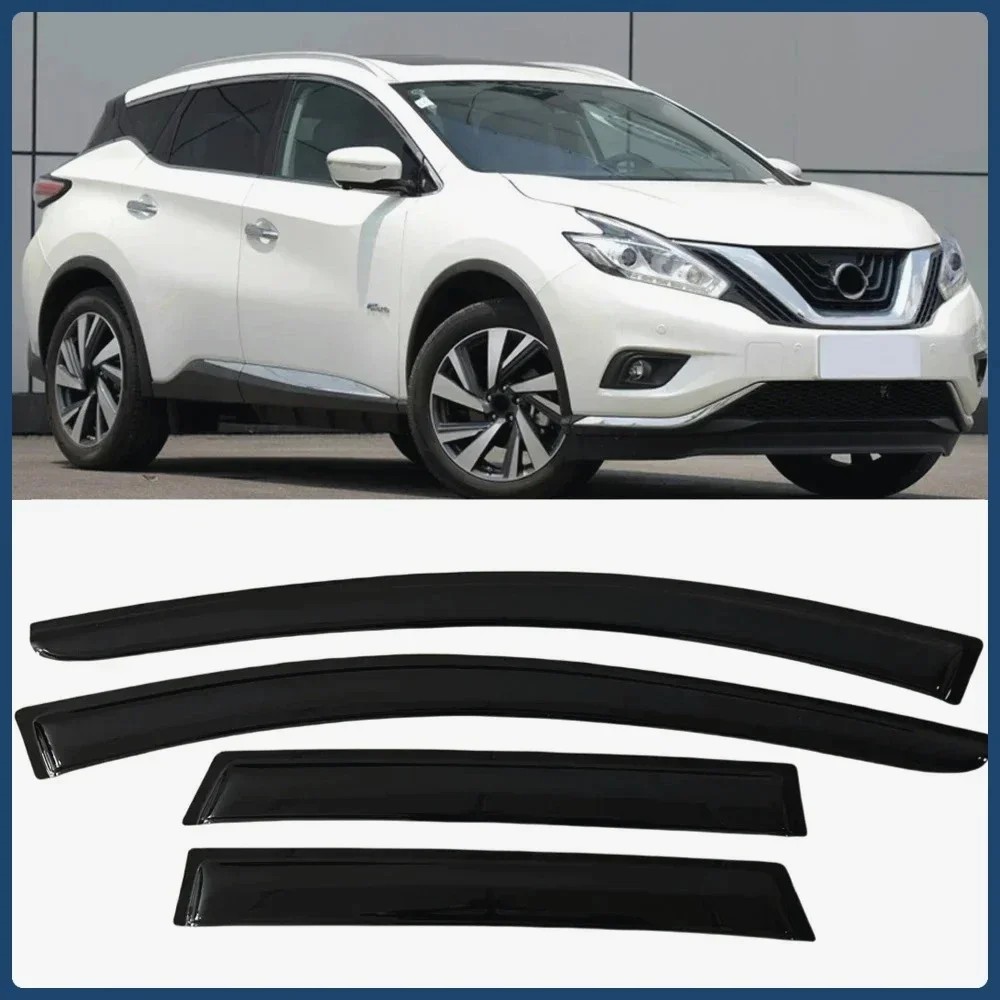 Козырек на боковое окно автомобиля, дверной козырек для Nissan Murano Z52 2015-2021, защита от дождя, внешняя монтажная лента в стиле
Козырек на боковое окно автомобиля, дверной козырек для Nissan Murano Z52 2015-2021, защита от дождя, внешняя монтажная лента в стиле