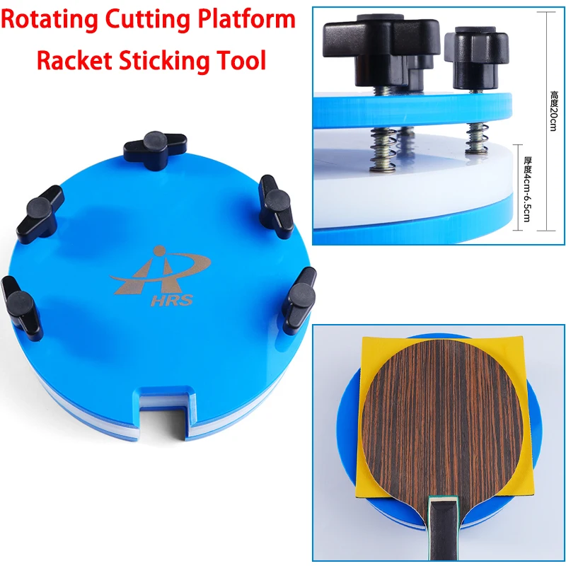 Table Tennis Racket Press Platform Multi-function Racket Rubber Cutting Plate Rotating Cutting Platform Racket Sticking Tool
Table Tennis Racket Press Platform Multi-function Racket Rubber Cutting Plate Rotating Cutting Platform Racket Sticking Tool