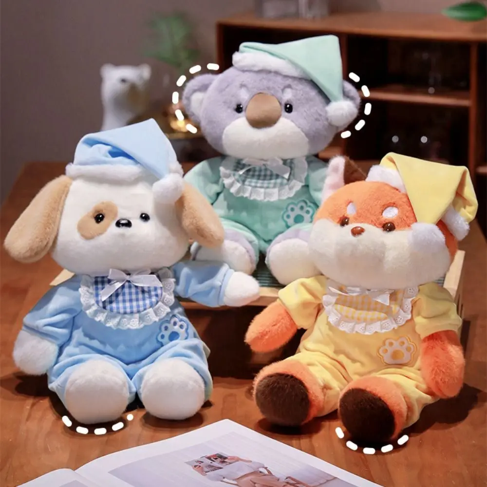 Kawaii с шляпой, одежда, пижамы, кукла-собака, пушистая плюшевая коала, игрушки 40 см, плюшевые куклы с мультяшными животными, Новый год
Kawaii с шляпой, одежда, пижамы, кукла-собака, пушистая плюшевая коала, игрушки 40 см, плюшевые куклы с мультяшными животными, Новый год