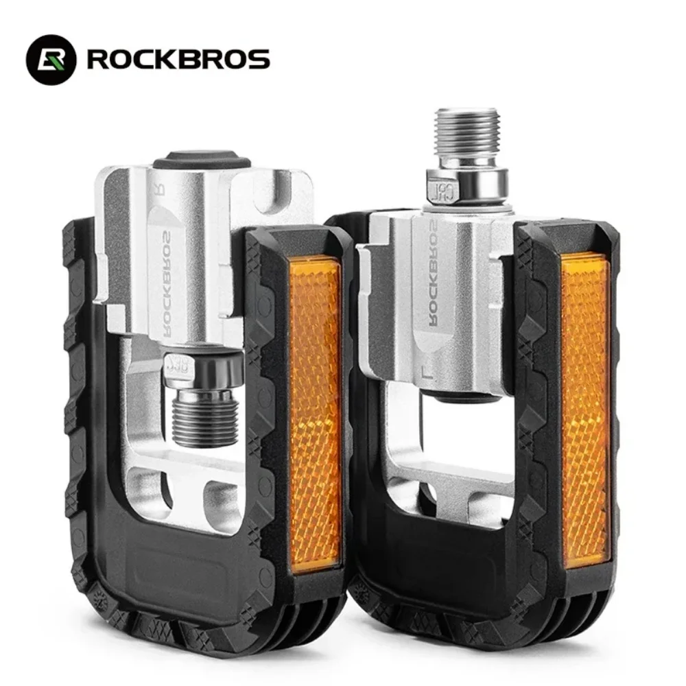 Велосипедная педаль ROCKBROS, быстросъемная педаль из алюминиевого сплава, нескользящая, велосипедные аксессуары
Велосипедная педаль ROCKBROS, быстросъемная педаль из алюминиевого сплава, нескользящая, велосипедные аксессуары