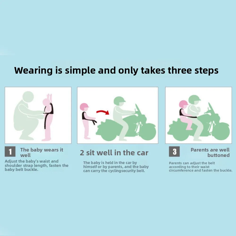 Composite Sponge Motorcycle Seat Vest Strap with Reflective Strip Adjustable Safety Seat Harness Lightweight Sturdy
Composite Sponge Motorcycle Seat Vest Strap with Reflective Strip Adjustable Safety Seat Harness Lightweight Sturdy