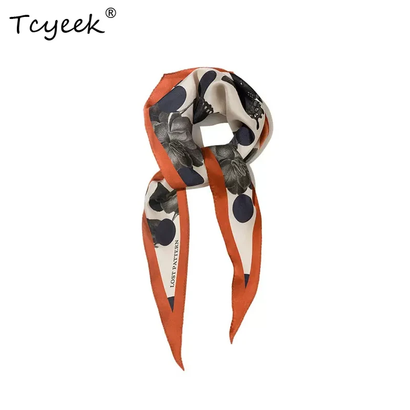 Tcyeek, 16MM 100%Mulberry Silk Original Scarf, Flower Printed, Women Retro Headband Diamond Scarf, 2024 Mom's Gifts A43341QC
Tcyeek, 16MM 100%Mulberry Silk Original Scarf, Flower Printed, Women Retro Headband Diamond Scarf, 2024 Mom's Gifts A43341QC