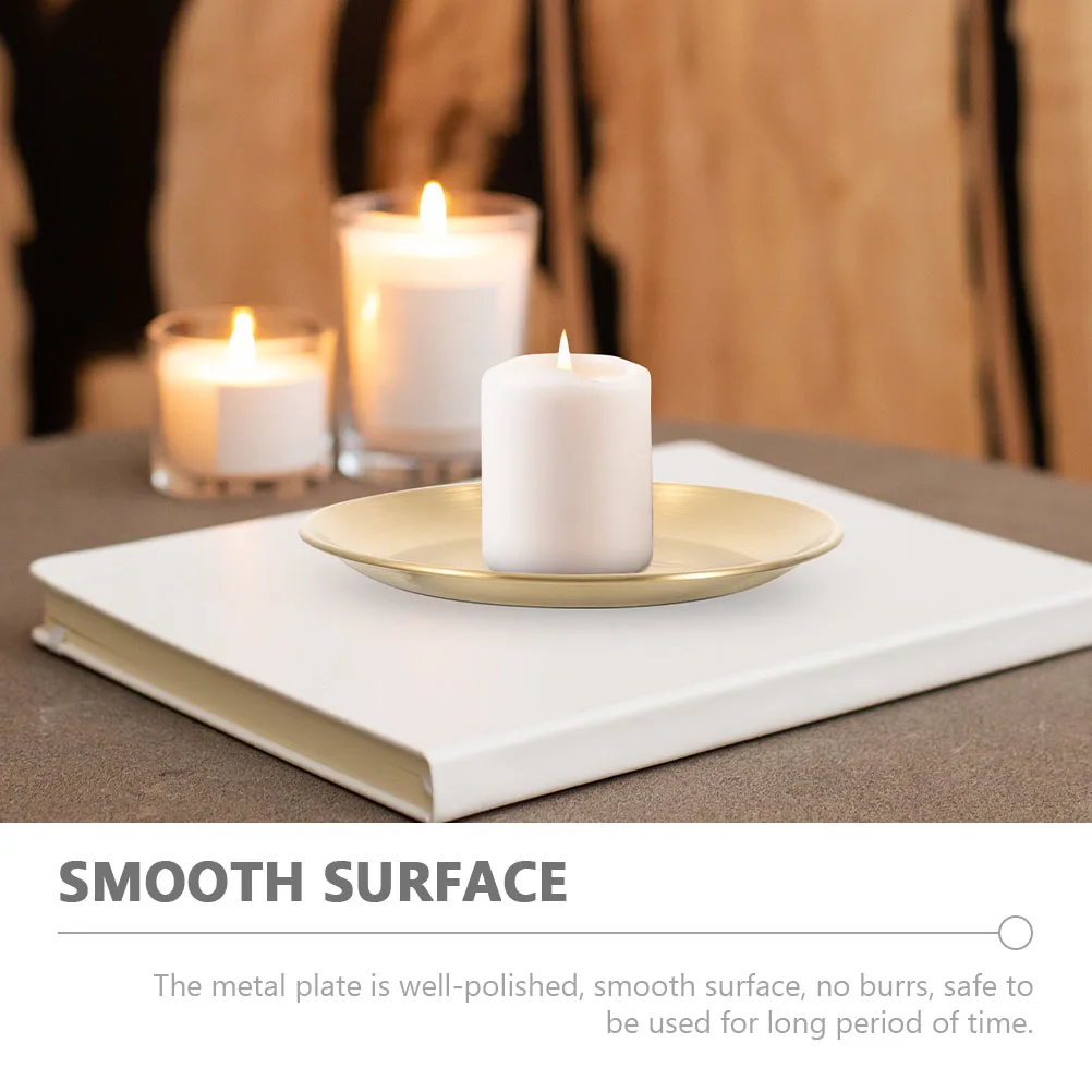 2 Pcs Three-phase Moon Gold Plate Decorative Tray Small Decoration Holder Trays for Candles Trinket
2 Pcs Three-phase Moon Gold Plate Decorative Tray Small Decoration Holder Trays for Candles Trinket