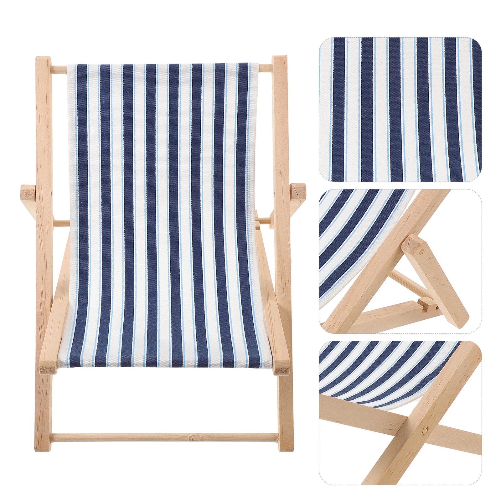 Mediterranean Style Large Wooden Beach Chair Decor Children's Room Home Models Thick Striped Design Artistic Atmosphere Living
Mediterranean Style Large Wooden Beach Chair Decor Children's Room Home Models Thick Striped Design Artistic Atmosphere Living