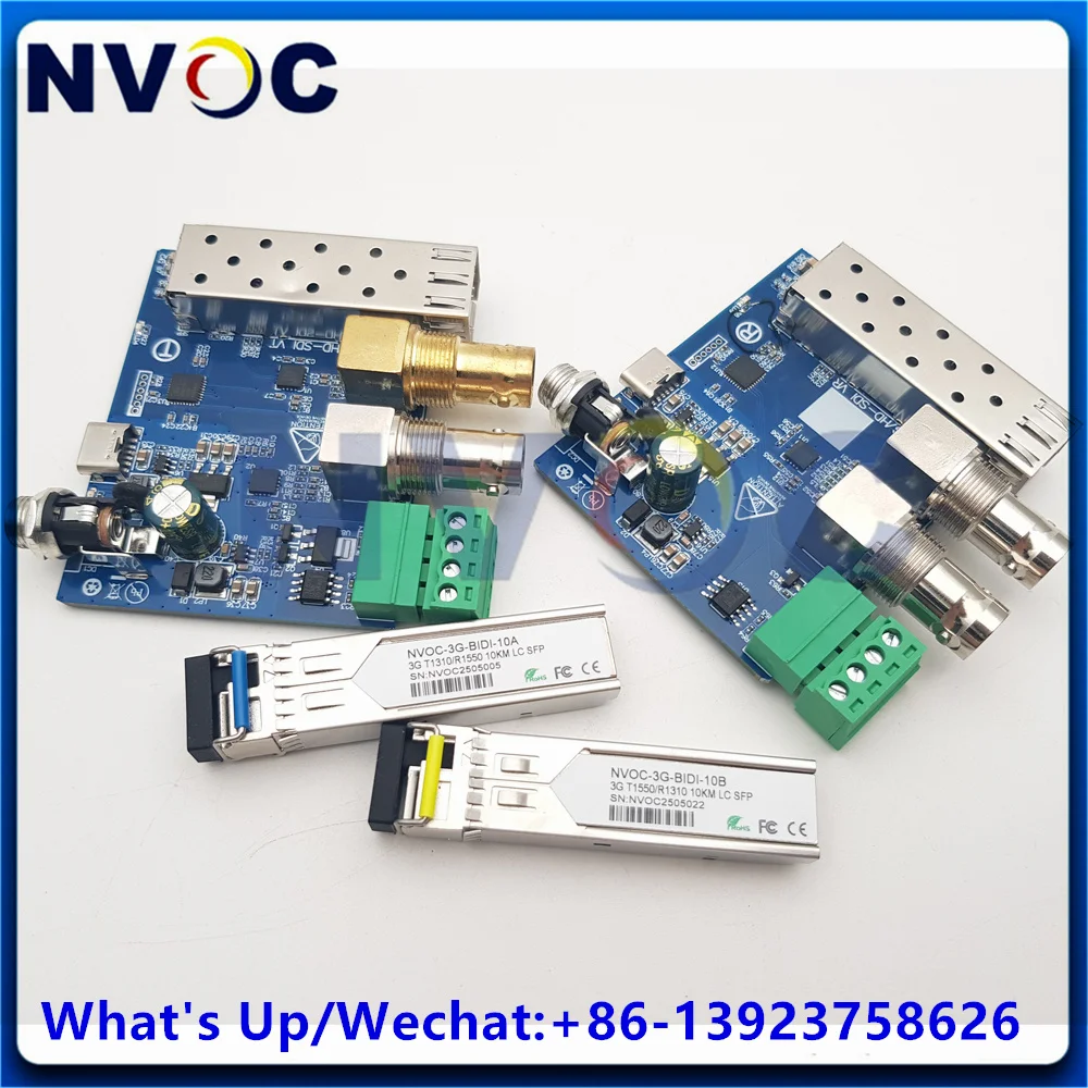 HD/3G SDI PCBA Board Converter,1080P 30hz 60Hz Fiber Optical Transceiver Wth Loop Output/Tally/RS485, 20KM, LC,Optic Extender
HD/3G SDI PCBA Board Converter,1080P 30hz 60Hz Fiber Optical Transceiver Wth Loop Output/Tally/RS485, 20KM, LC,Optic Extender