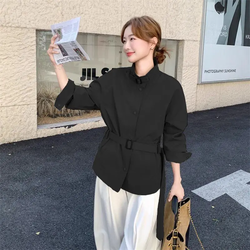 Spring and Autumn Women's Windbreaker Jacket Fashion High Street Windbreaker
Spring and Autumn Women's Windbreaker Jacket Fashion High Street Windbreaker