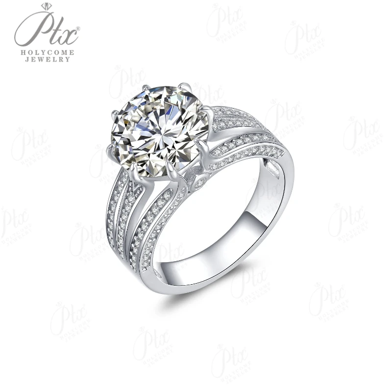 Two VVS1 grade exquisite moissanite rings 925 sterling silver fashionable jewelry women's exclusive anniversary gifts
Two VVS1 grade exquisite moissanite rings 925 sterling silver fashionable jewelry women's exclusive anniversary gifts