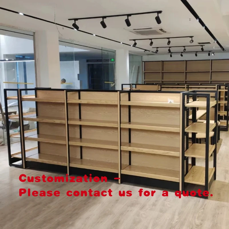 custom.Industrial Metal & Wood Display Shelf Retail Store - Heavy Duty 500LB Capacity with Adjustable Shelves
custom.Industrial Metal & Wood Display Shelf Retail Store - Heavy Duty 500LB Capacity with Adjustable Shelves
