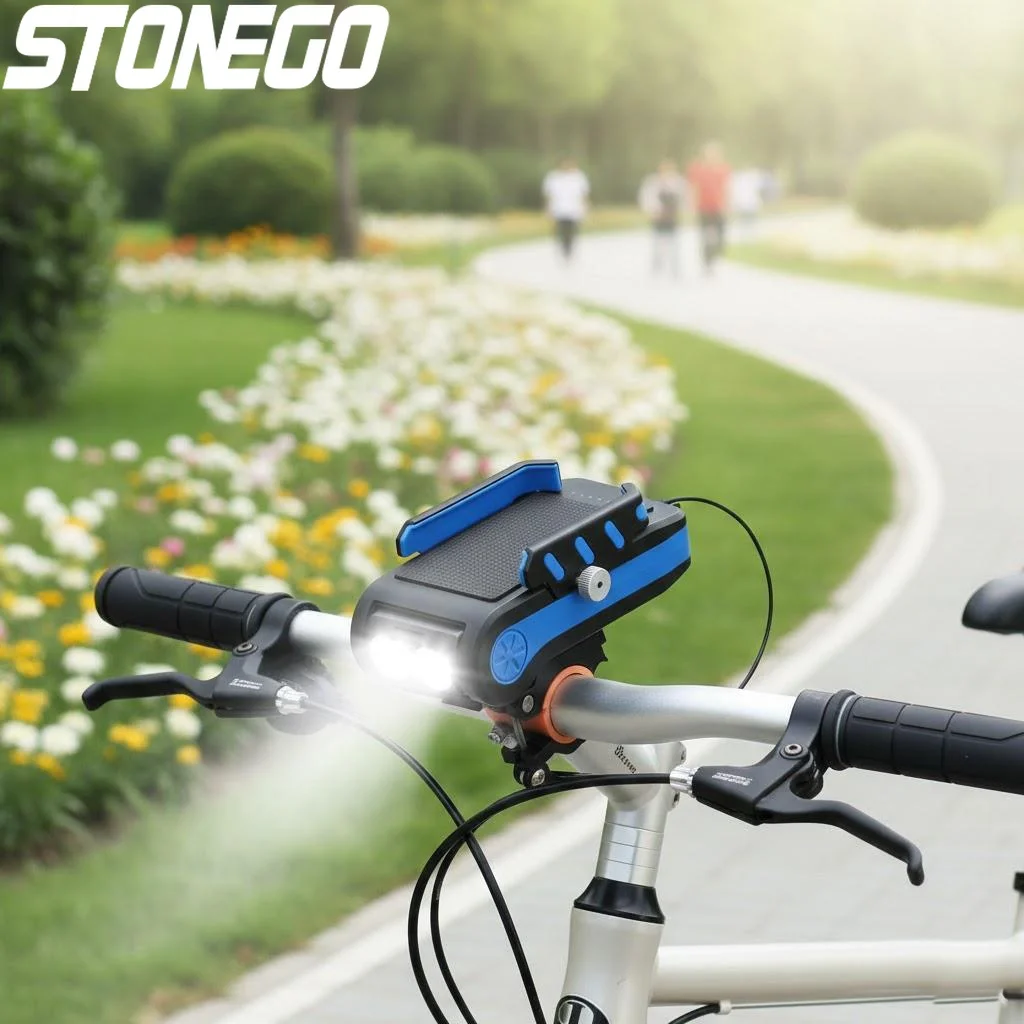 Rechargeable Bike Light LED Multifunctional 4 in 1 Front Lamp Horn Holder Power Bank Phone Stand Cycling Accessories
Rechargeable Bike Light LED Multifunctional 4 in 1 Front Lamp Horn Holder Power Bank Phone Stand Cycling Accessories