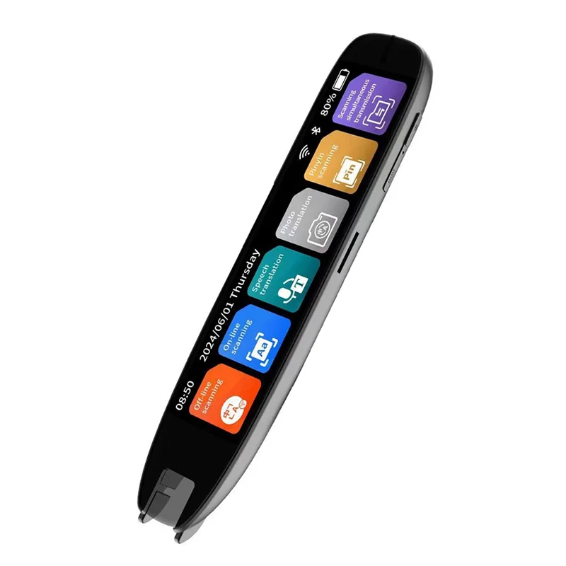 AS95-S65pro Smart Voice Translator 142 Languages WIFI Scan Translation Pen Scanning Translation Pen Business Travel Abroad
AS95-S65pro Smart Voice Translator 142 Languages WIFI Scan Translation Pen Scanning Translation Pen Business Travel Abroad