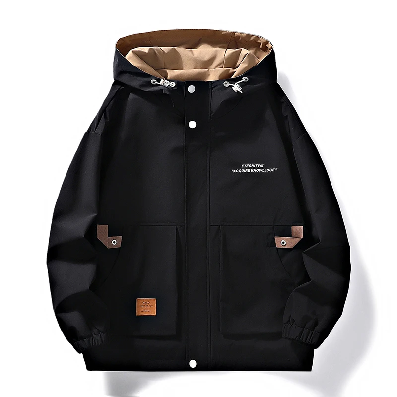 Men's Waterproof Spring Autumn 2025 Hooded Jaet Casual Workwear Sle Coat Modern Windproof Haome Top Street Faion
Men's Waterproof Spring Autumn 2025 Hooded Jaet Casual Workwear Sle Coat Modern Windproof Haome Top Street Faion