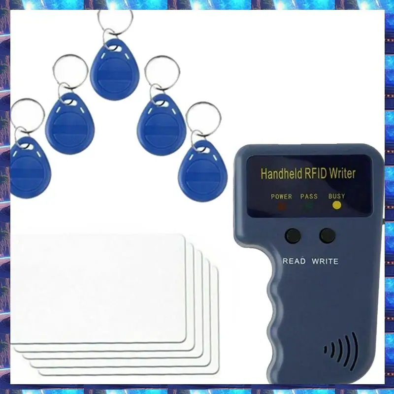 2025 1Set EM4100 RFID Copier Writer Duplicator Programmer Reader + T5577 EM4305 Rewritable ID Keyfobs Tags Card Plastic 125Khz,1
2025 1Set EM4100 RFID Copier Writer Duplicator Programmer Reader + T5577 EM4305 Rewritable ID Keyfobs Tags Card Plastic 125Khz,1